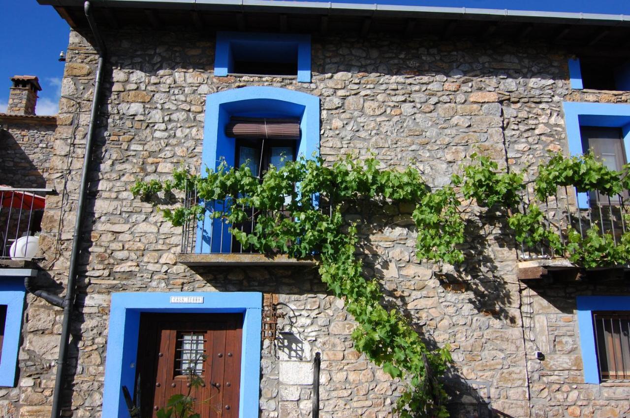 Apartamento El Fenal De Turmo Casa Rural "El Capricho De Nieves" Laspuna ภายนอก รูปภาพ
